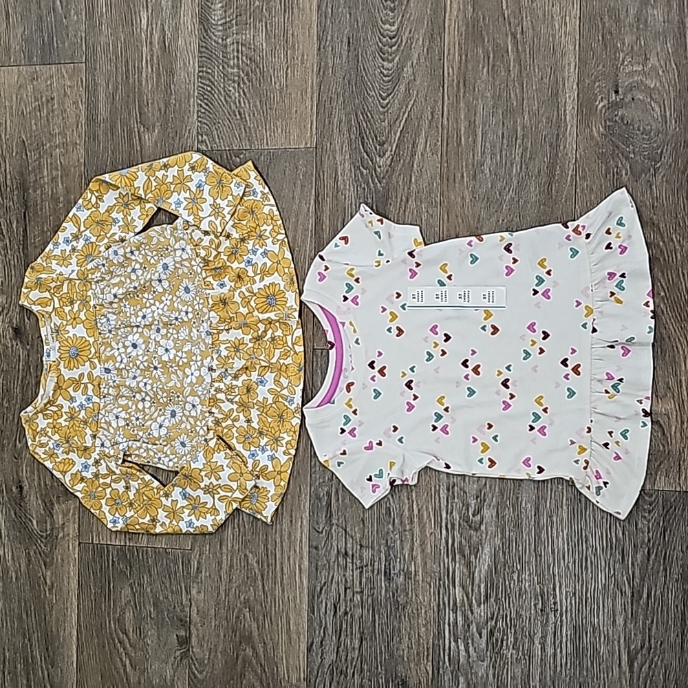 Toddler girls size 5T tops